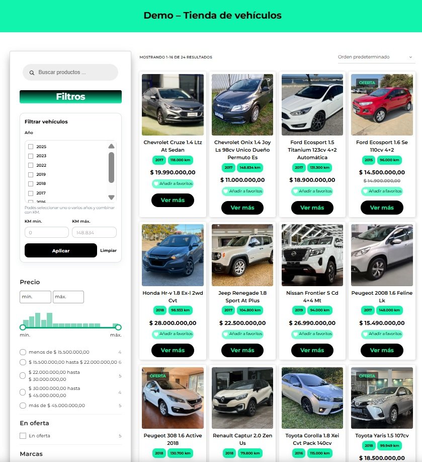 Preview real de la demo Markonect